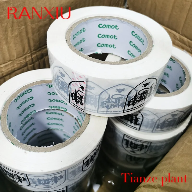 Custom Good printed adhesive tape bopp custom logo printed packing tape sticky tape