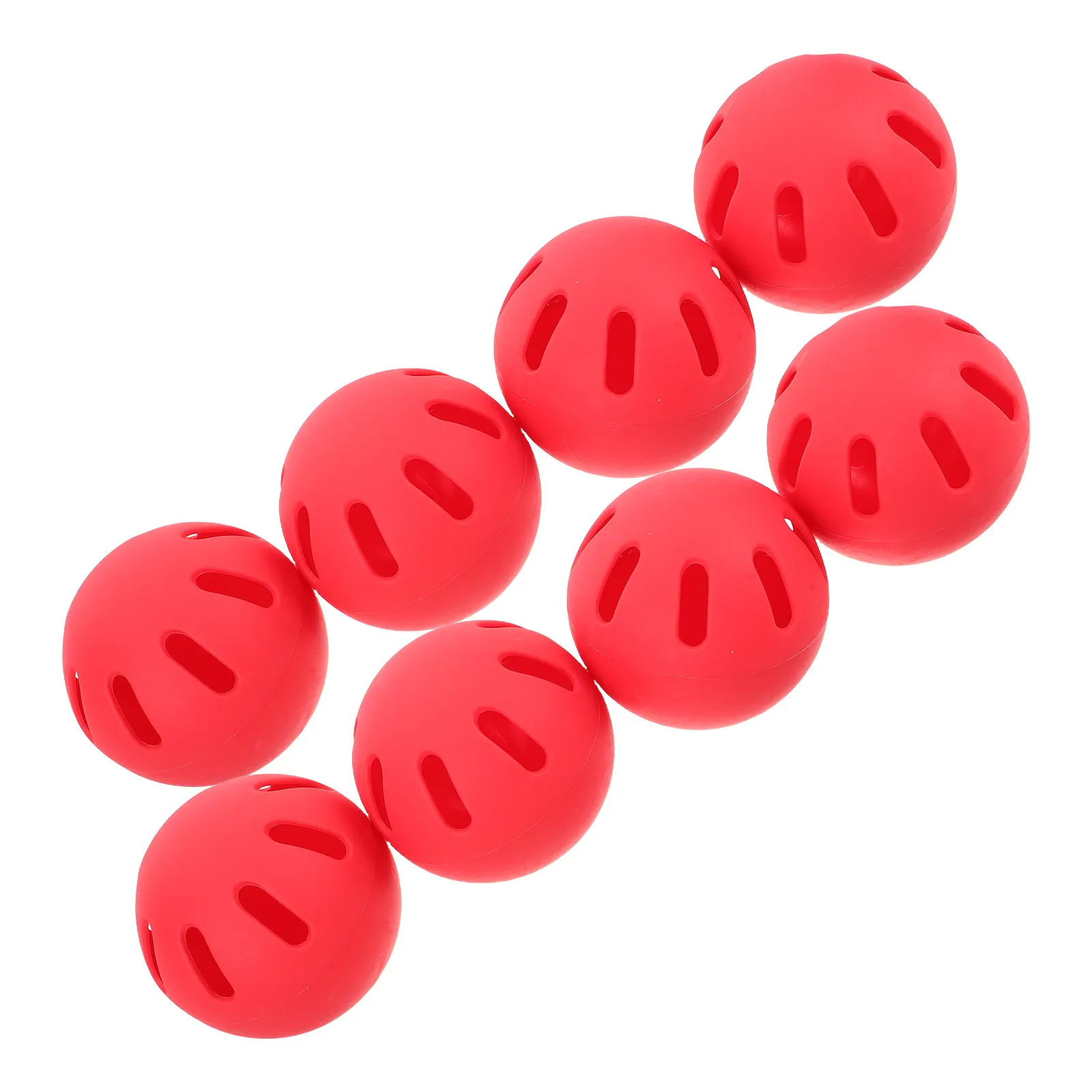 

8Pcs Soft Training Baseballs Eva Hollow Construction for Safe Indoor Outdoor Practice Skill Building for Kids Youth