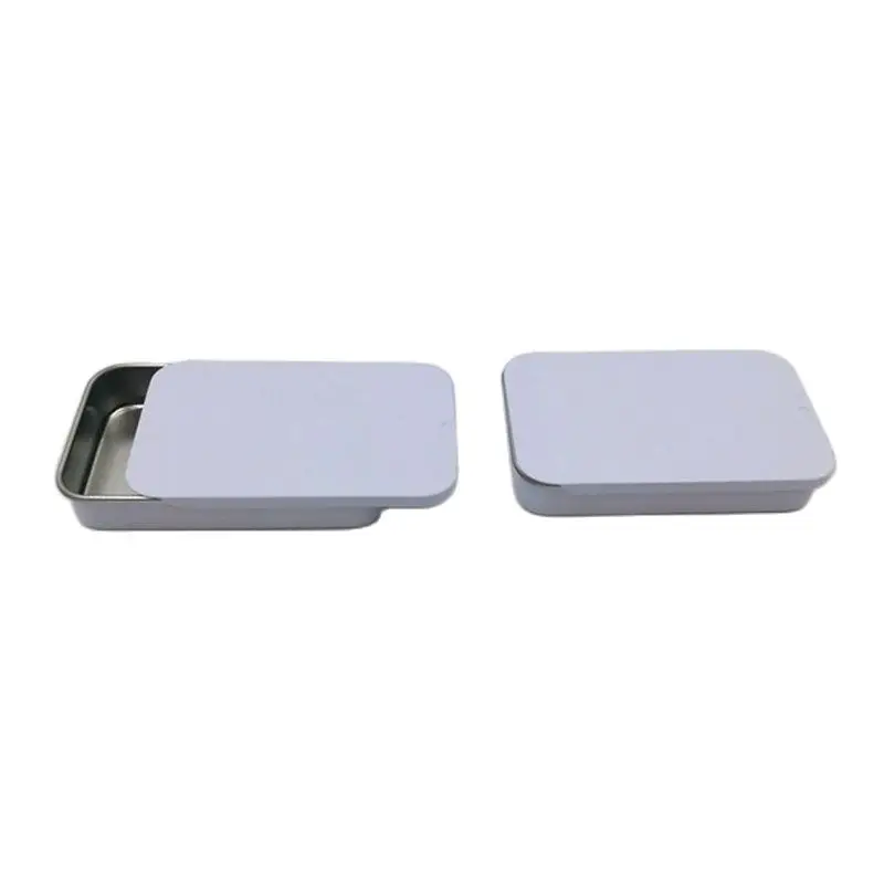 20pcs Small Sliding Tin Box for mint soap packing, Mini Metal Case, Lip Balm Box