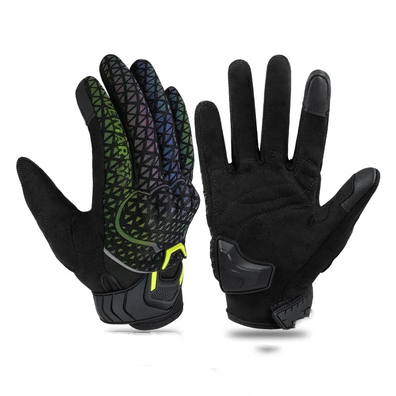 

Motorcycle Gloves for Men Women, Spring Summer TPU Shell Protective Anti-Skid Breathable All Season Riding Gear