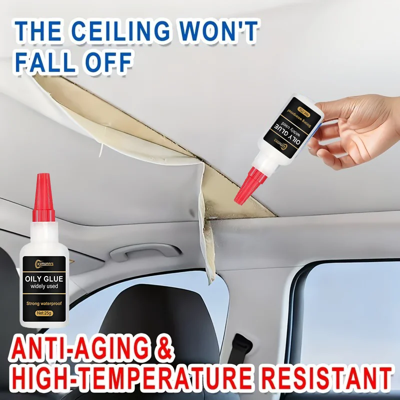 Automotive Plastic Adhesive | Strong Glue for Ceiling and Interior Repair, Quick Drying, Effective for Seal Strip and Top Lining image 4