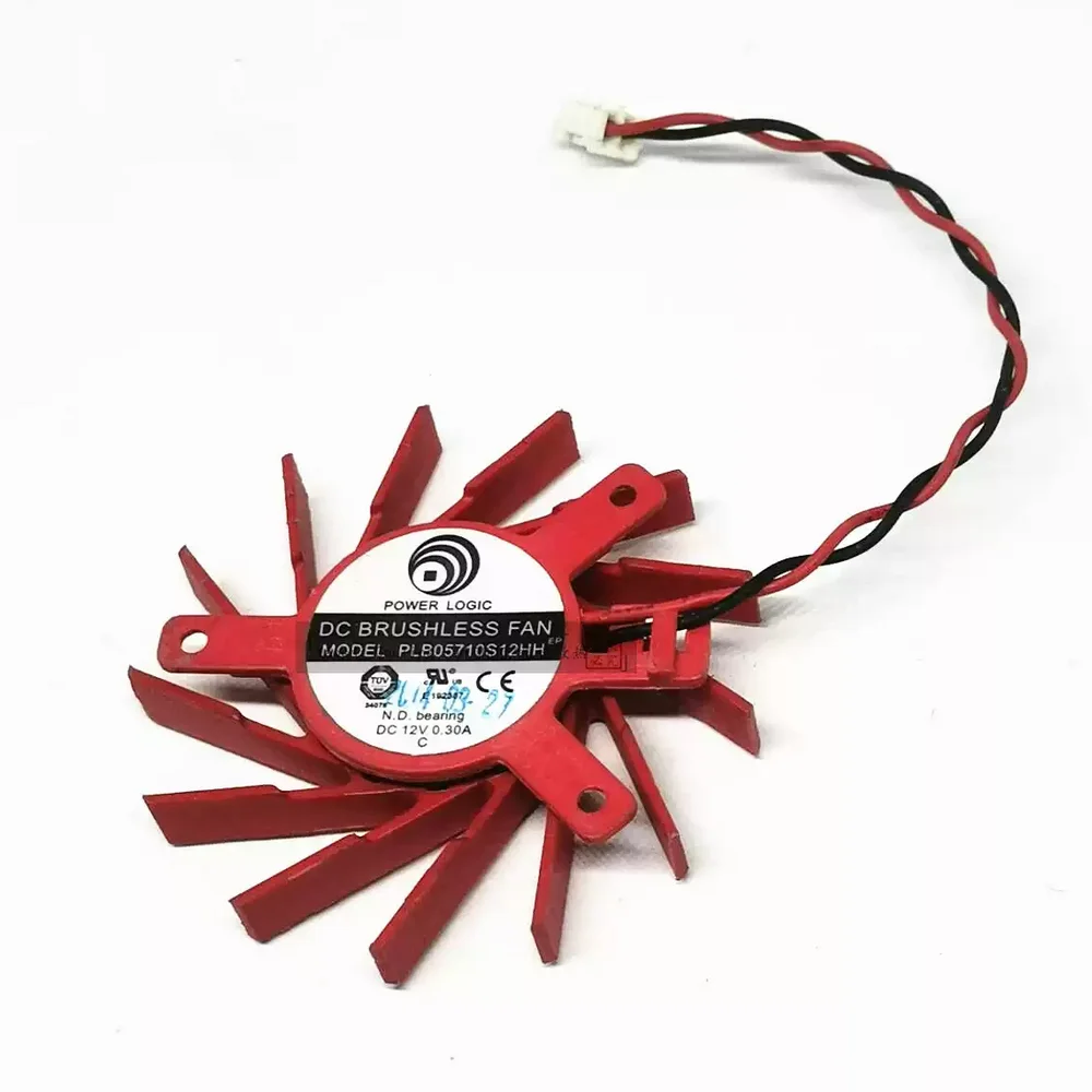 HZDO for ATI HD5550 5570 5670 V4800 Graphics Card Fan PLB05710S12HH Cooling Fan with 2pin