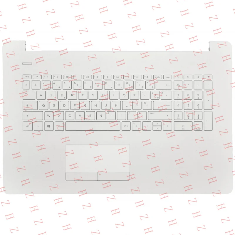 P+ FOR HP 17-AK 17-BS Palmrest Cover French Keyboard White 926561-051