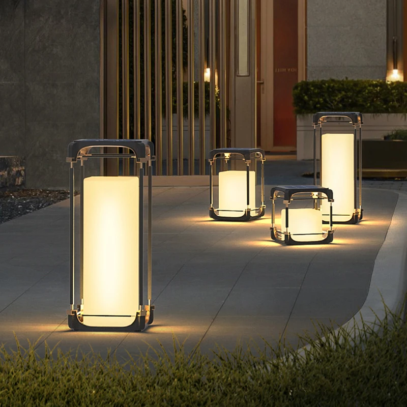 発光フロアランプ中庭ソーラーLED屋外照明非太陽光ランプ屋外ガーデンランプ屋外庭園装飾