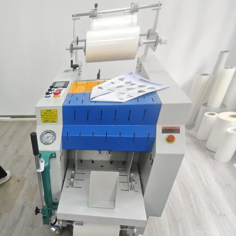 Befitter DH-13 Fully Automatic Double-sided Roll Paper Laminating Machine With 250W Motor For Stickers & Label Lamination