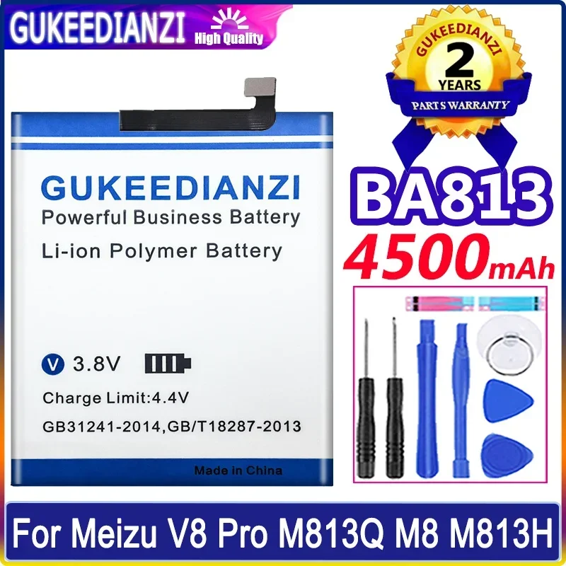 

Аккумулятор GUKEEDIANZI BA813 4500mAh Для Meizu V8 Pro V8Pro M813Q M8 M813H