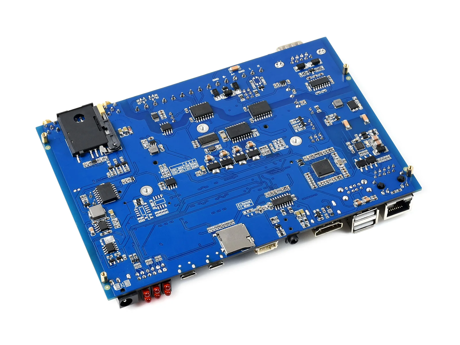 Waveshare Compute Module Industrial IoT Base Board With 4G Connectivity And PoE Feature For Raspberry Pi CM3 CM3+ Series