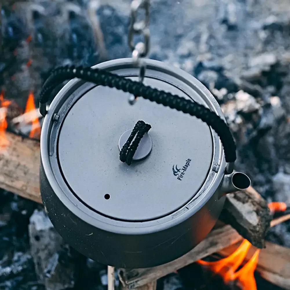Prajna Titanium Teapot Coffee Pot Boiling Kettle Lightweight Fire Maple Teapot Teapot 1L Teapot Gifts