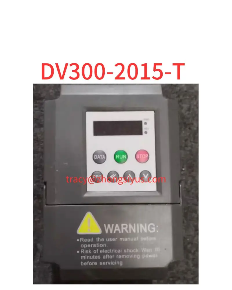 

Used inverter, DV300-2015-T, 1.5 kw 220V, normal function