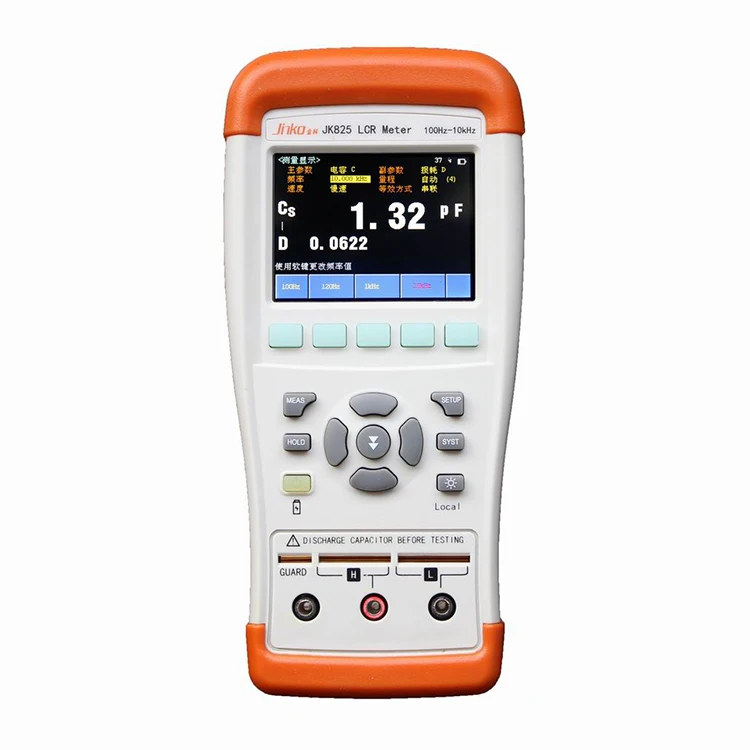 JK824 Handheld LCR Digital Bridge Capacitance Tester High Precision Inductance Meter Resistance Tester Electronic Lab Equipment