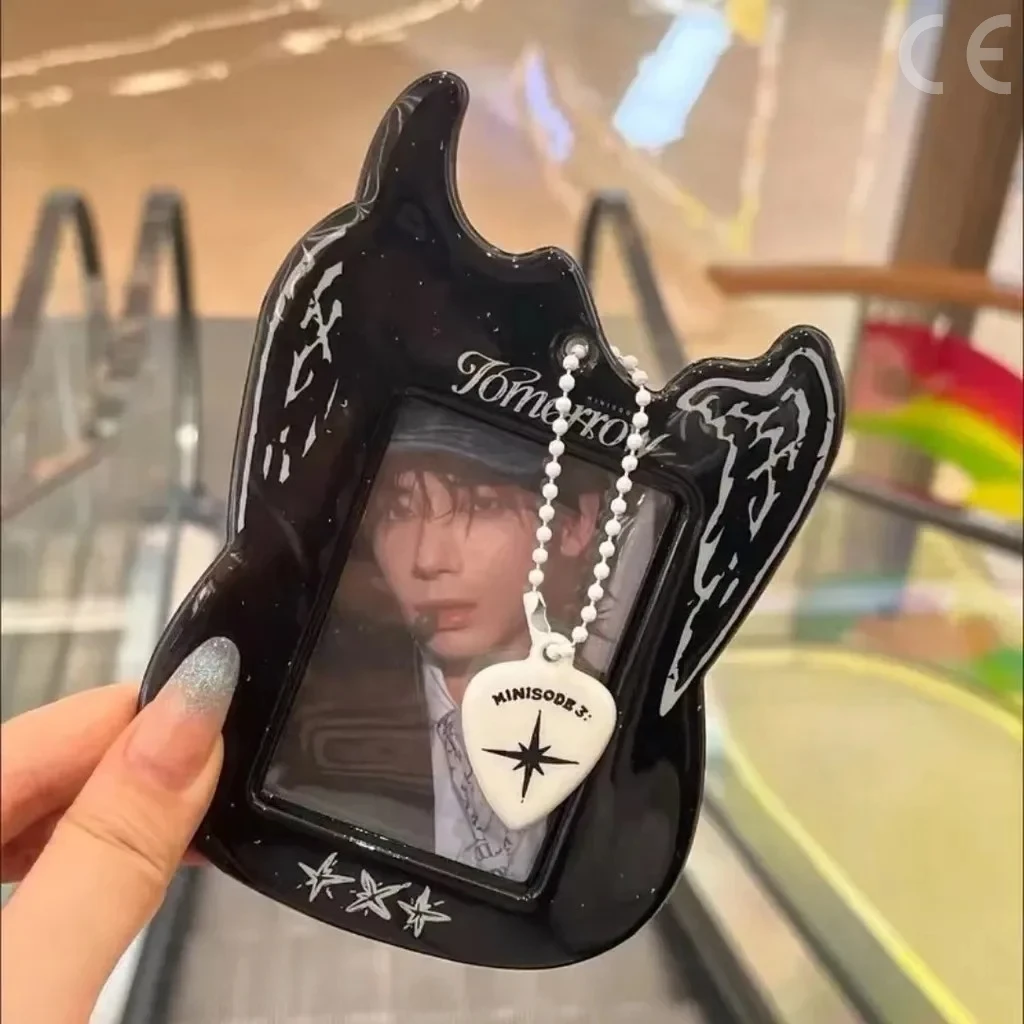 Kpop Gita Design Photocard Holder Back 3inch Idol Photo Card Holder