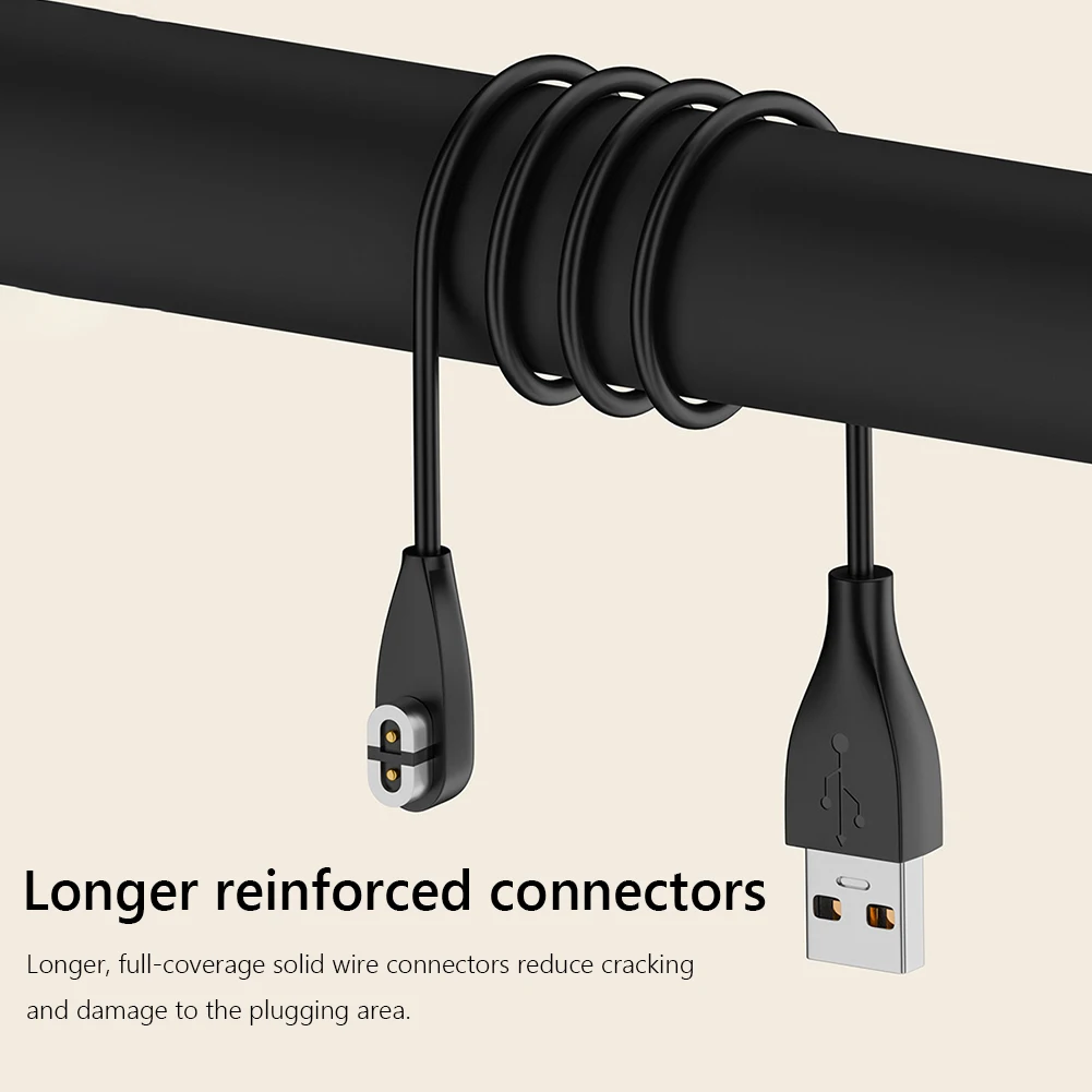 Magnetic Replacement Charging Cable USB /Type-C Charger Connector Power Cord for Aftershokz Aeropex AS800/Shokz OpenRun Pro