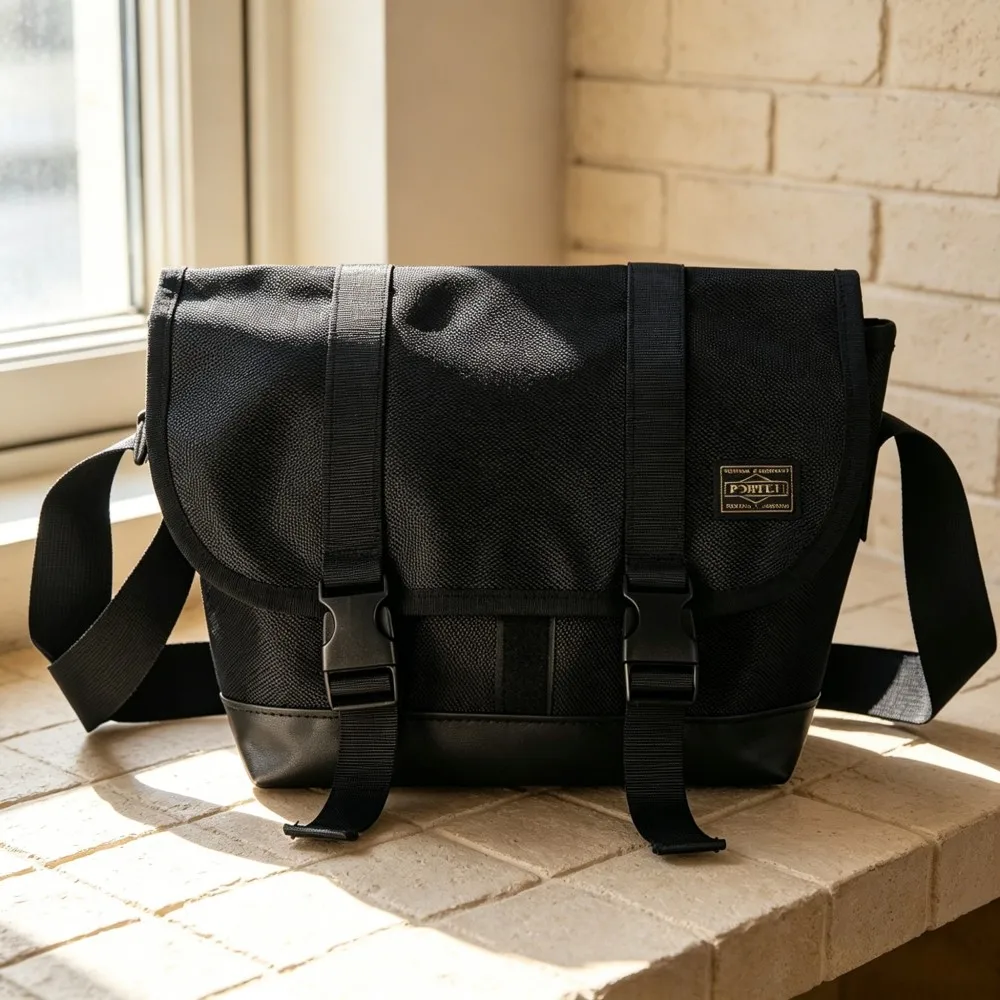 

Men & Women Waterproof Crossbody Bag – Commuter Messenger Tote, Shoulder Student School Satchel