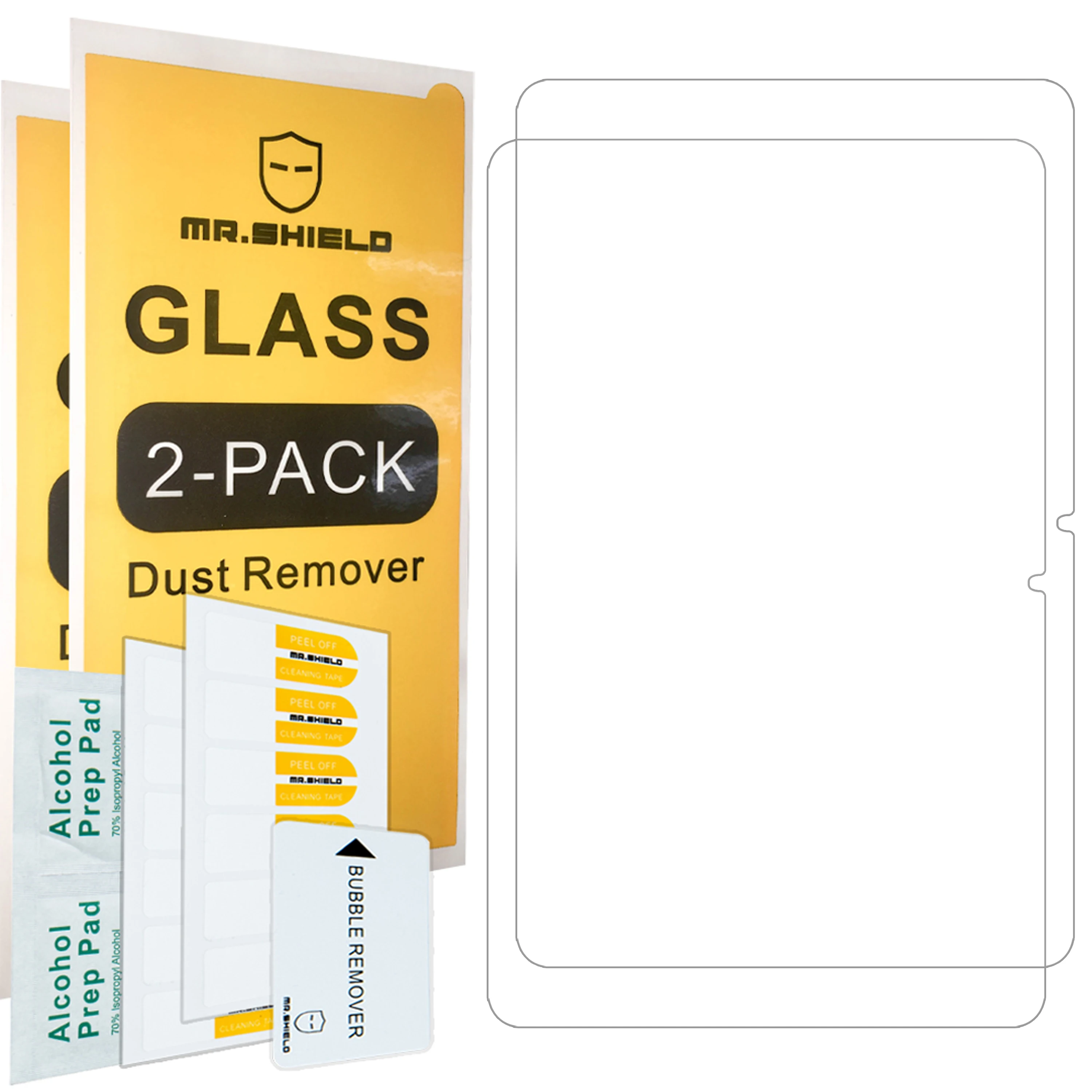 Mr.Shield [2-Pack] Screen Protector For Lenovo Chromebook Duet 3 (11 Inch) [Tempered Glass] Screen Protector