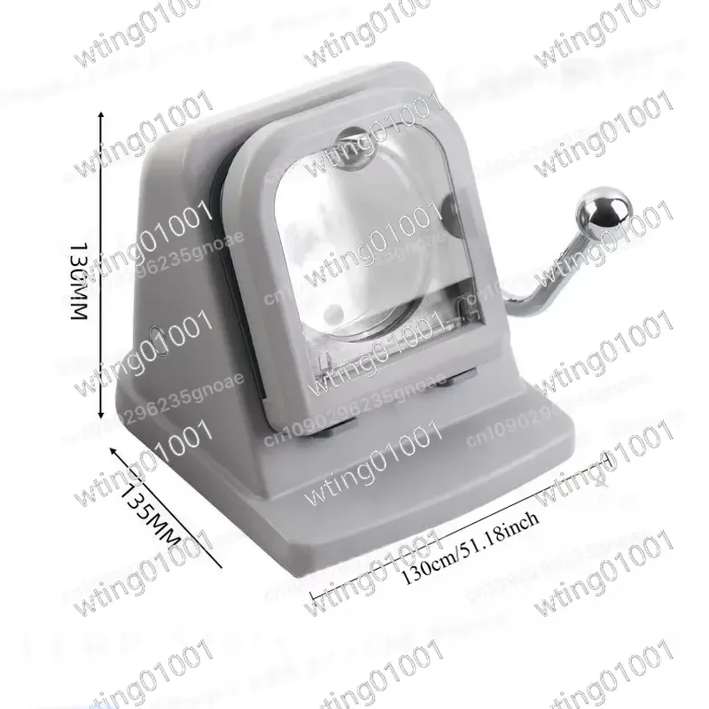 Button Maker Machine Badge Press Kit DIY Pin Maker with Round Cutting Dies Fridge Magnet Customizable for Students