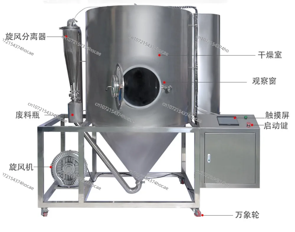 Small spray dryer 8000Y food processing dryer equipment