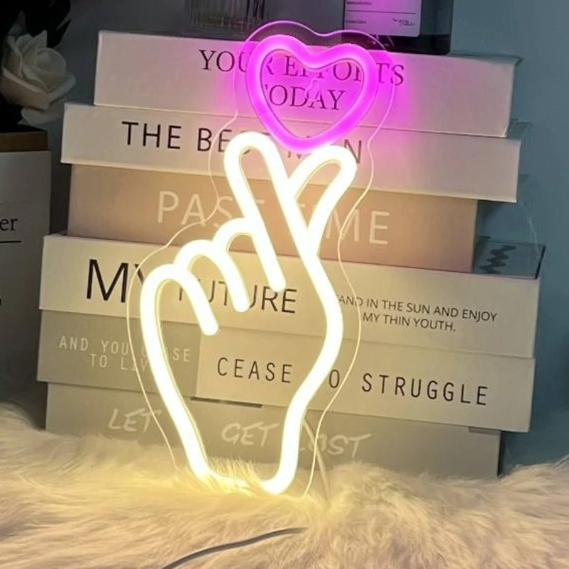 

Personalization LED Neon Sign for Wall Decor USB Powered Neon Sign for Bedroom,Dimmable LED Love Neon Light Gift for Anniversary