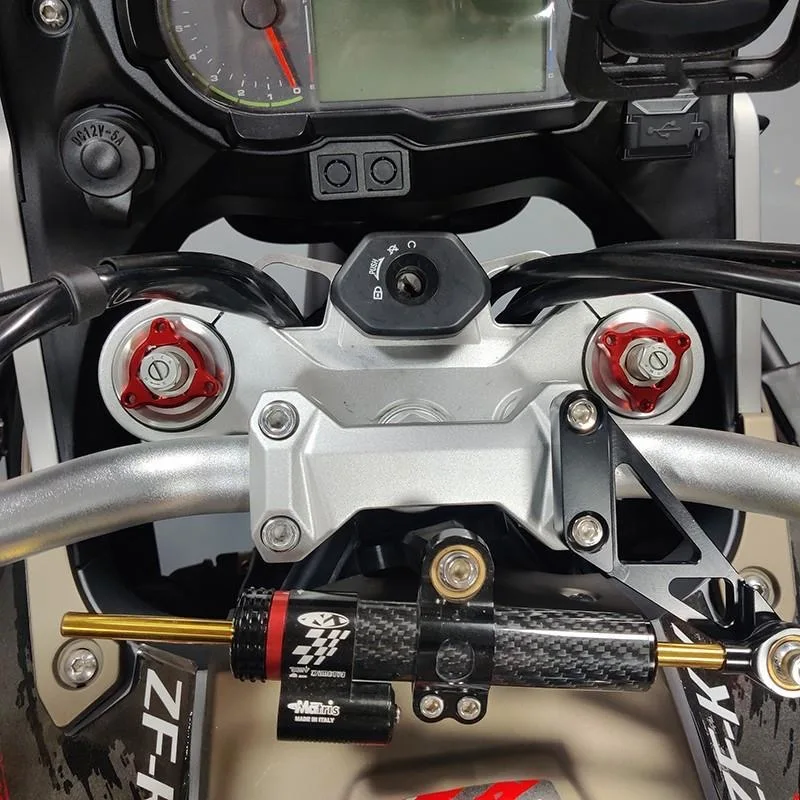 Para yzf r6 yzfr6 1999-2004 2003 2002 2001 2006 2007 motocicleta cnc alumínio suspensão garfo ajustadores de pré-carga