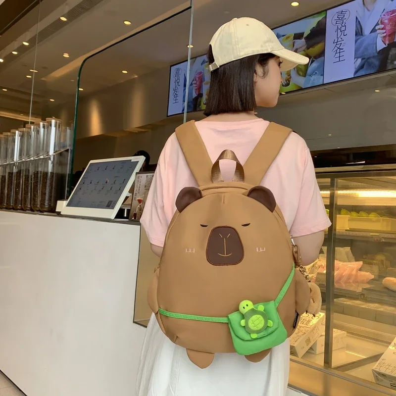 2025 New Style CANVAS Fashion Backpack Cartoon Pattern Popular and Bestselling Backpack for Women High Capacity Cute Women's Bag