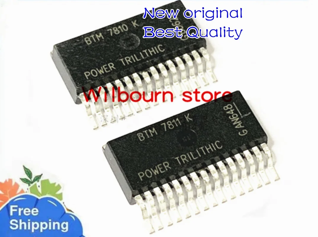 10PCS/LOT 100% NEW BTM7810K BTM7811K TO-263-15 Bridge driver chip