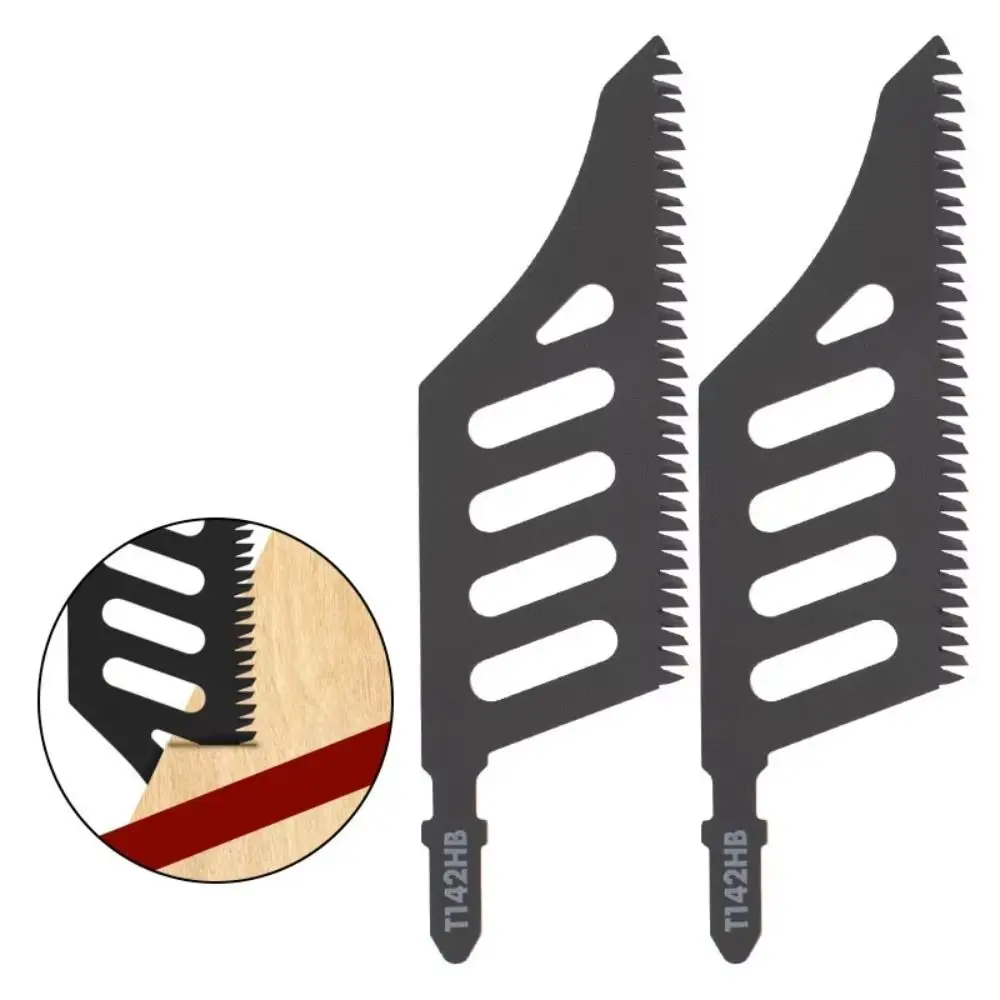 Jigsaw Blade Extra Long Heavy Duty Scroll Saw Blades T-Shank Fine Coarse Teeth for Wood Aluminum Tight Spaces