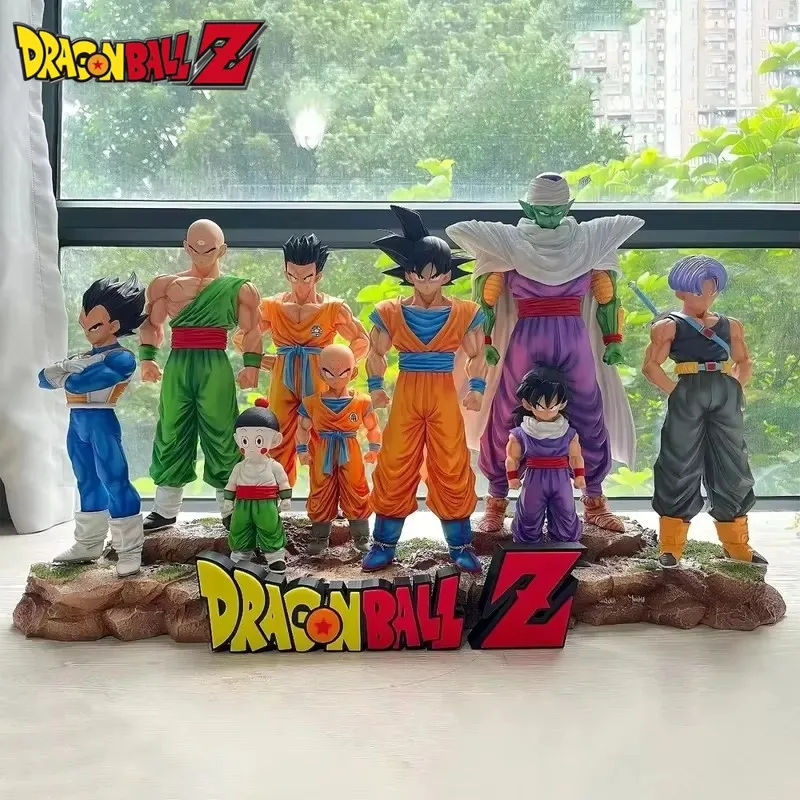 2024 Dragon Ball Z Warrior First Super Unlimited Goku Gohan Piccolo Trunks Vegeta Eagle Anime Figures Model Toys Christmas Gift