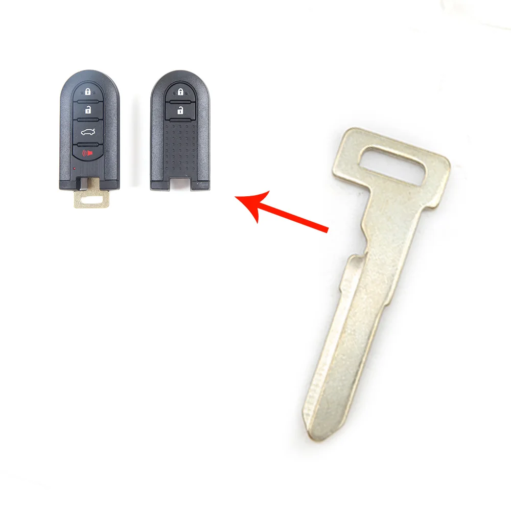 

5PC Car Key Blank Uncut car key blank blade Emergency for Toyota, Daihatsu, Subaru Smart Keyblade