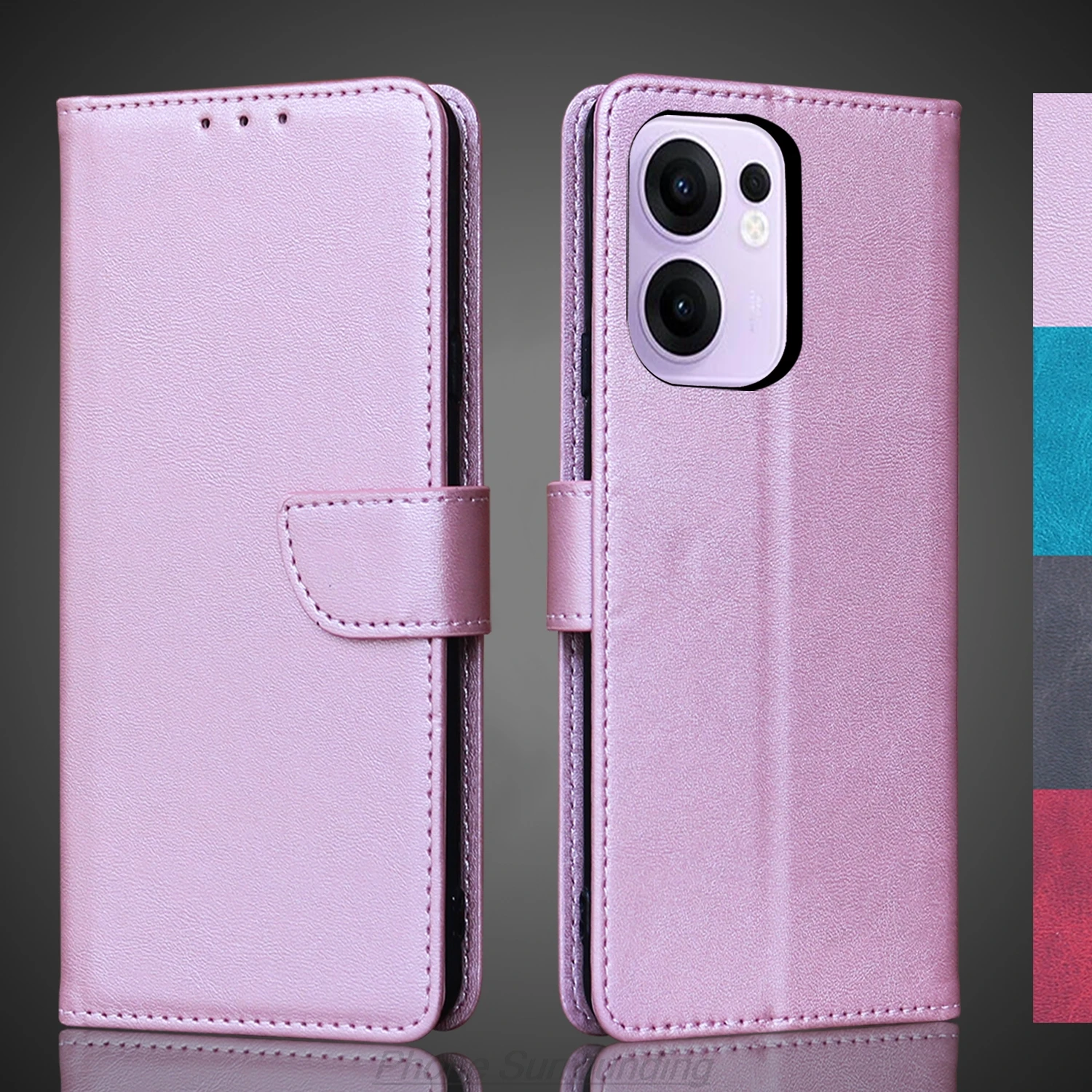 Wallet Flip Cover Leather Case for OPPO Reno13 F / Reno 13F 4G 5G Pu Leather Phone Bags Protective Holster Capa Fundas Coque