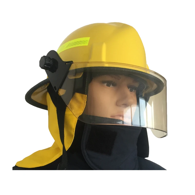 Technical Fire Rescue With Good Quality American Type Fire Fighter Helmet