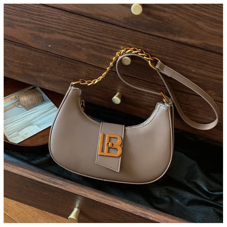 2026 Mini vierkante tas voor dames, chique onderarm- en crossbodytas, veelzijdige en compacte schoudertas voor dagelijks gebruik