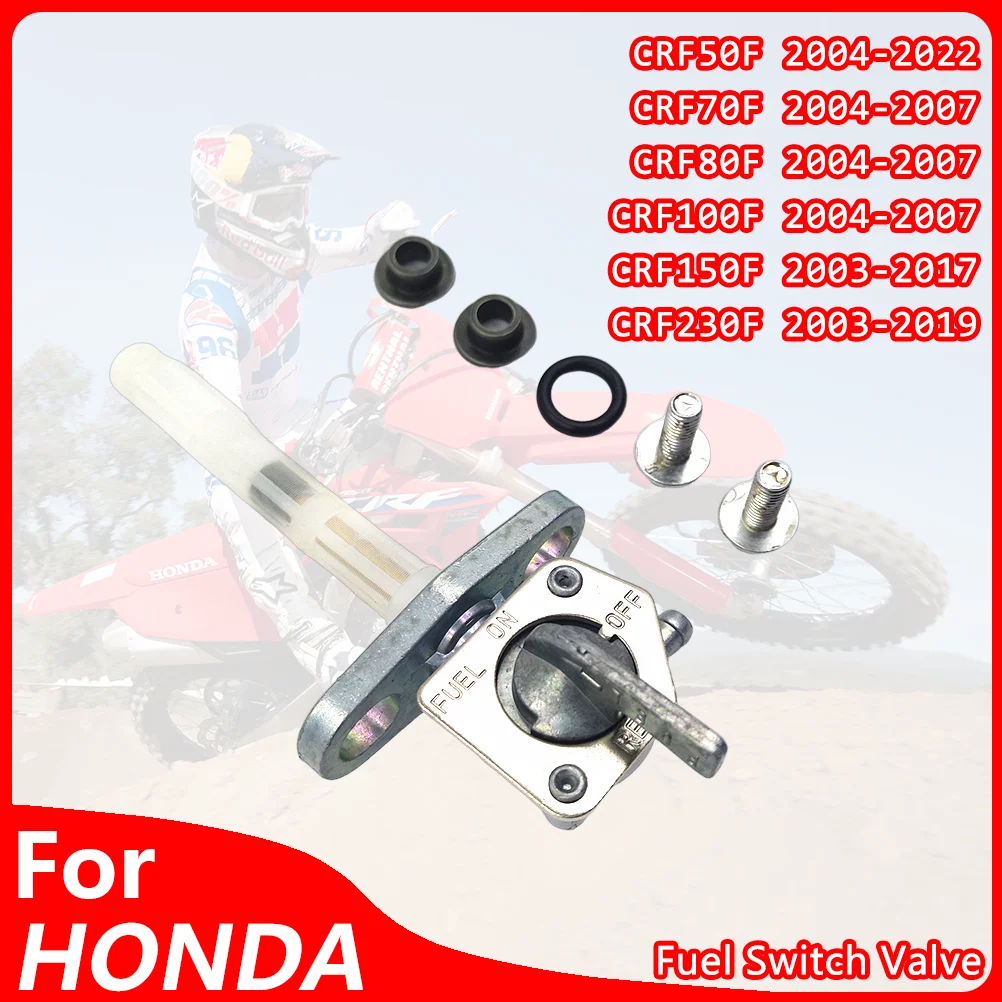 

For HONDA 4-stroke Motorcycle Fuel Switch Valve Petcock Assy ON/OFF XR50 XR70 XR100 CRF80F CRF150F CRF230F Fuel Petcock