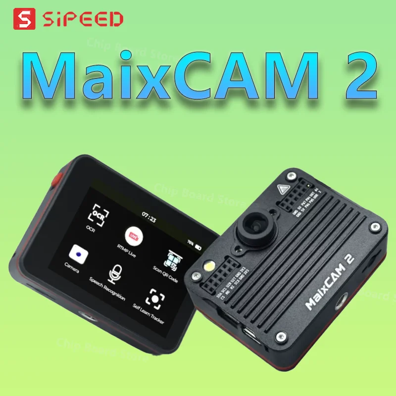 

MaixCAM2 AI Vision Camera, VLM Local Large Model YOLO Image Development Board Electromechanical Sipeed