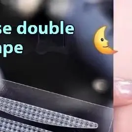 สติกเกอร์ติดตาสองชั้นแบบซ่อนได้ 40/80 ชิ้น สำหรับตาสองชั้นแบบซ่อนได้ กันน้ำ