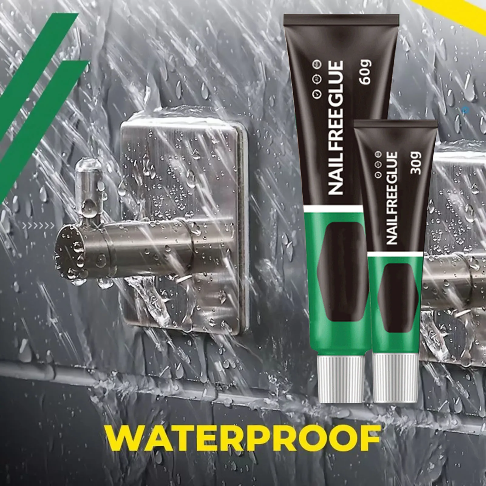 Universal กาวเล็บกาวแข็งแรงเจาะฟรี Fast-Drying กาวแก้ว Multi-Functional Universal Gadgets สำหรับ Home