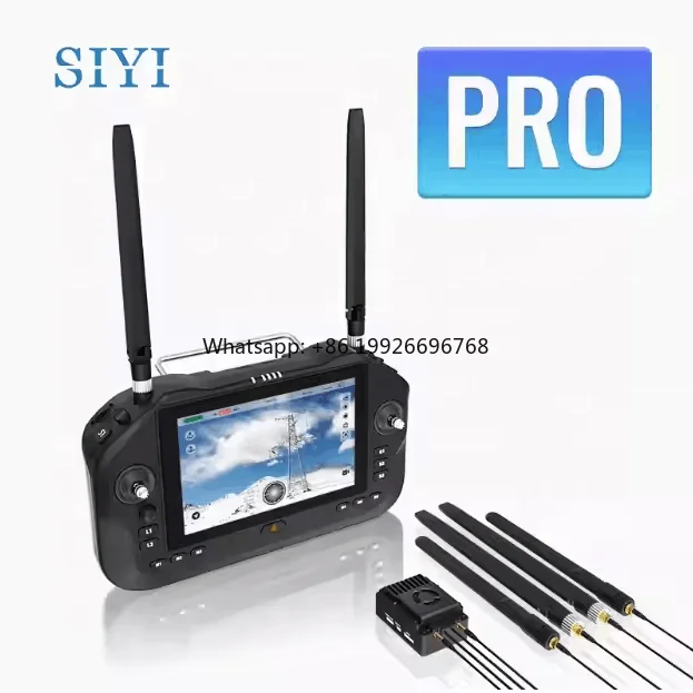 

SIYI UniRC 7 Pro Двухчастотный диапазон 2,4 5 ГГц Ручная заземляющая станция Смарт-контроллер 4K 1080P RC Drne БПЛА UGV USV Robotics fa
