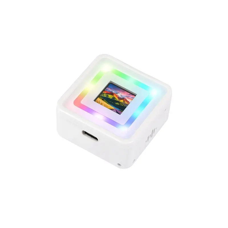 

AS95-ESP32-S3 0.85Inch LCD Display AI Development Board Support 2.4Ghz Wi-Fi 128X128 Dual Mic RGB LED For Xiaozhi