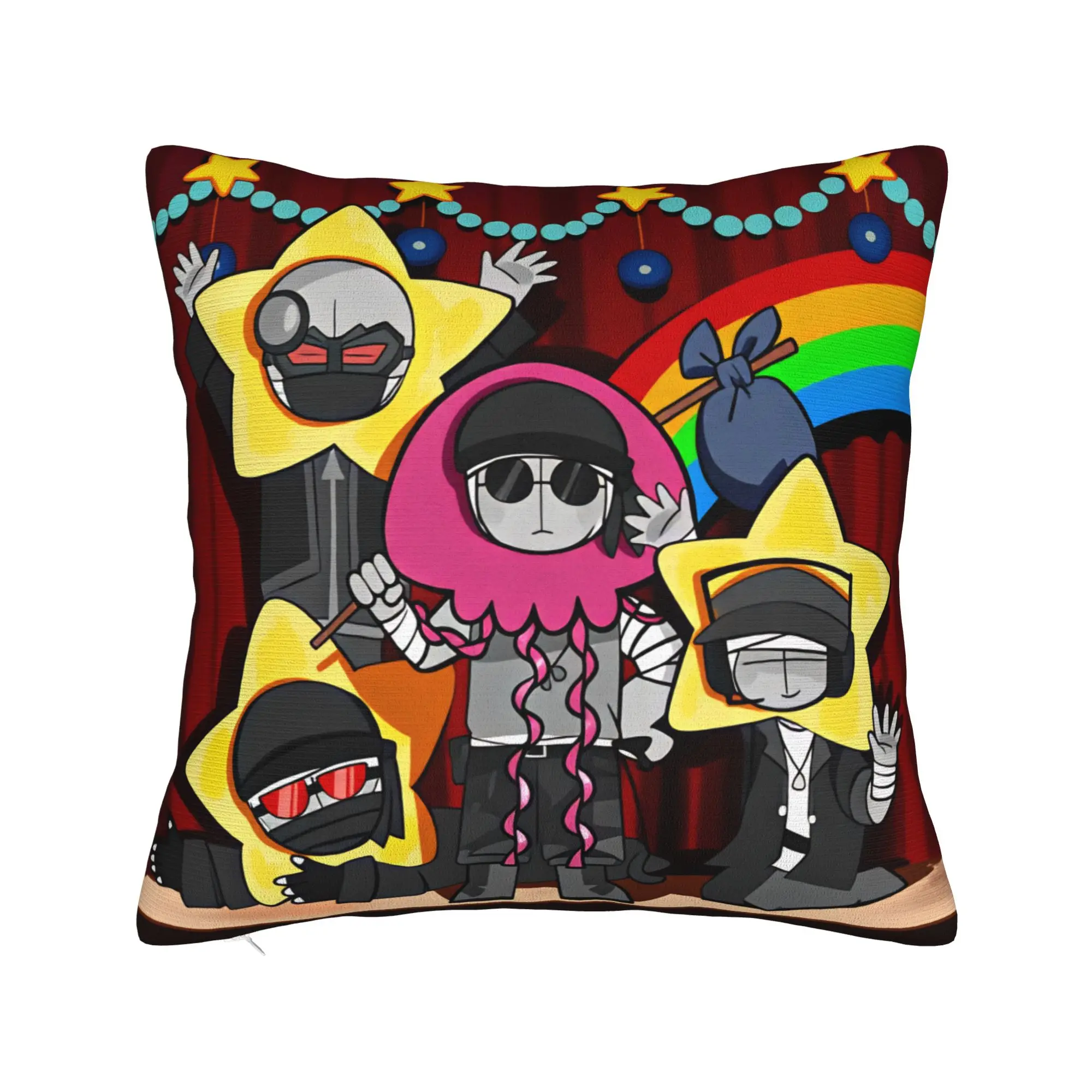 MADNESS COMBAT Pillow Cover  Vintage Pillow Case For Wedding Party Home Decor Design Pillowcases Gift