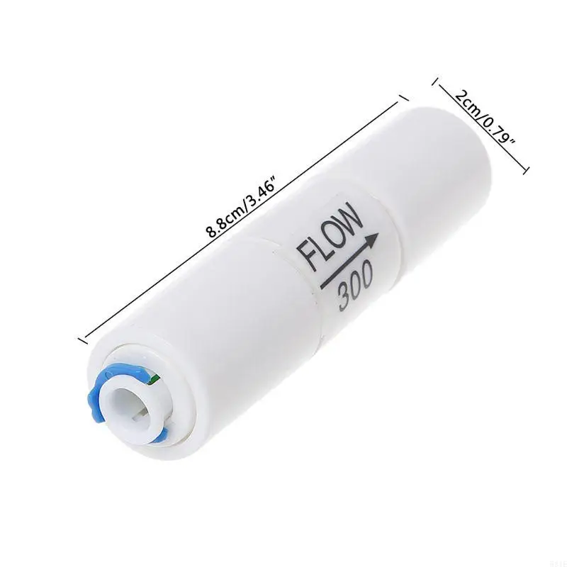 581E 300CC Limitatore flusso 1/4" per sistemi osmosi inversa RO depuratore d'acqua