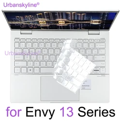 Keyboard Cover for HP ENVY X360 13 13-AY 13-AR 13-BA 13-BF 13-BD 13-AG 13-AH 13-AQ 13-ab 13-ad Protector Skin Case Silicone
