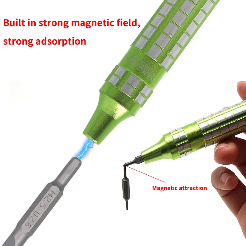 24 in 1 Pen Style Screwdriver Set with Double End Mini Precision Tool Kit for Phone Computer Repair Mobile Device Maintenance
