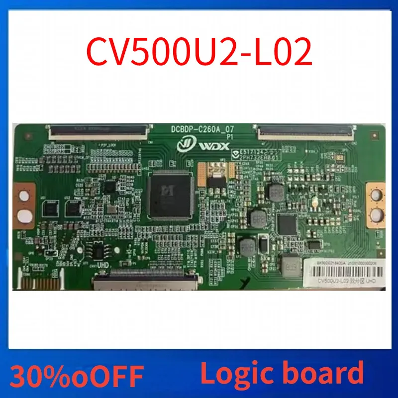 

The Newly Upgraded DCBDP-C260A-07 Tcon Logic board CV500U2-L02 ST6451D02-G 4K Perfect working Fully tested