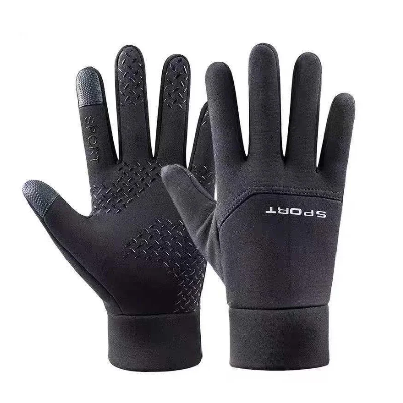 AliExpress NONE 2026 Winter Warm Touch Screen Gloves Windproof Thermal Men Women Cycling Running Hiking Ski Snow Outdoor Smartphone Texting