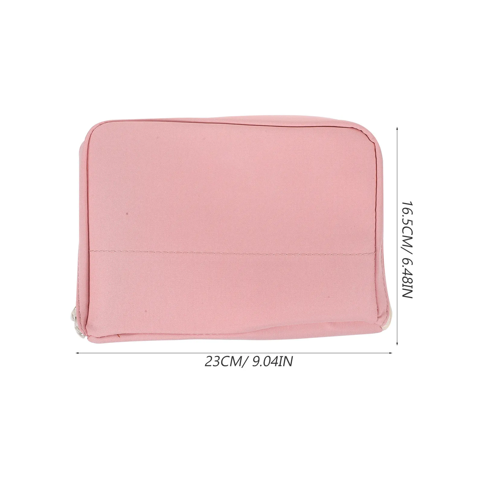 Canvas Pencil Case Large Capacity Zipper Pen Organizer Portable Stationery Pouch for School Travel
