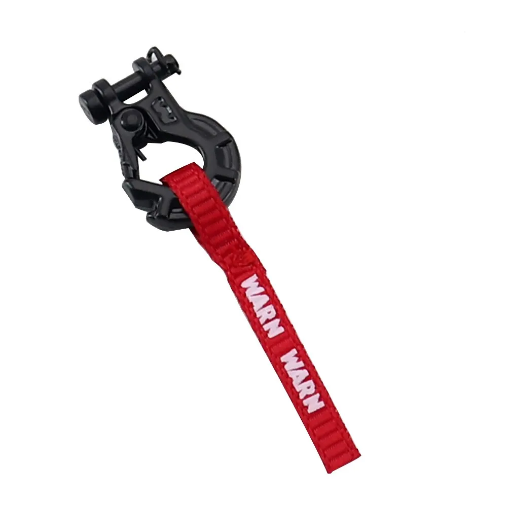 Rc Auto Winde Haken Mit Winde Pull Strap Tags Dekoration Für 1/10 Rc Crawler Auto Axial Scx10 Traxxas Trx4 Rc4wd Rgt Yikong Teile – Detail 9