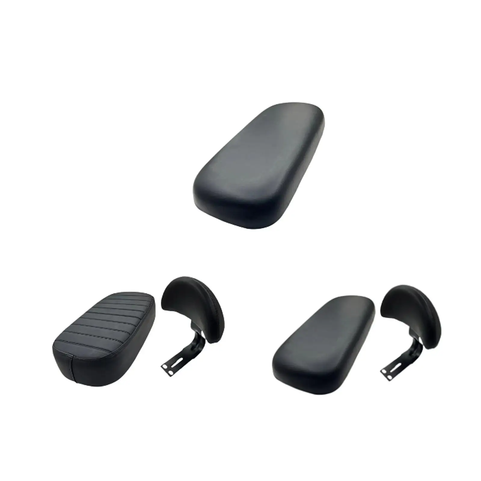 

Bike Rear Seat Passenger Saddle Sleek, Shockproof Cycling Practical Comfortable