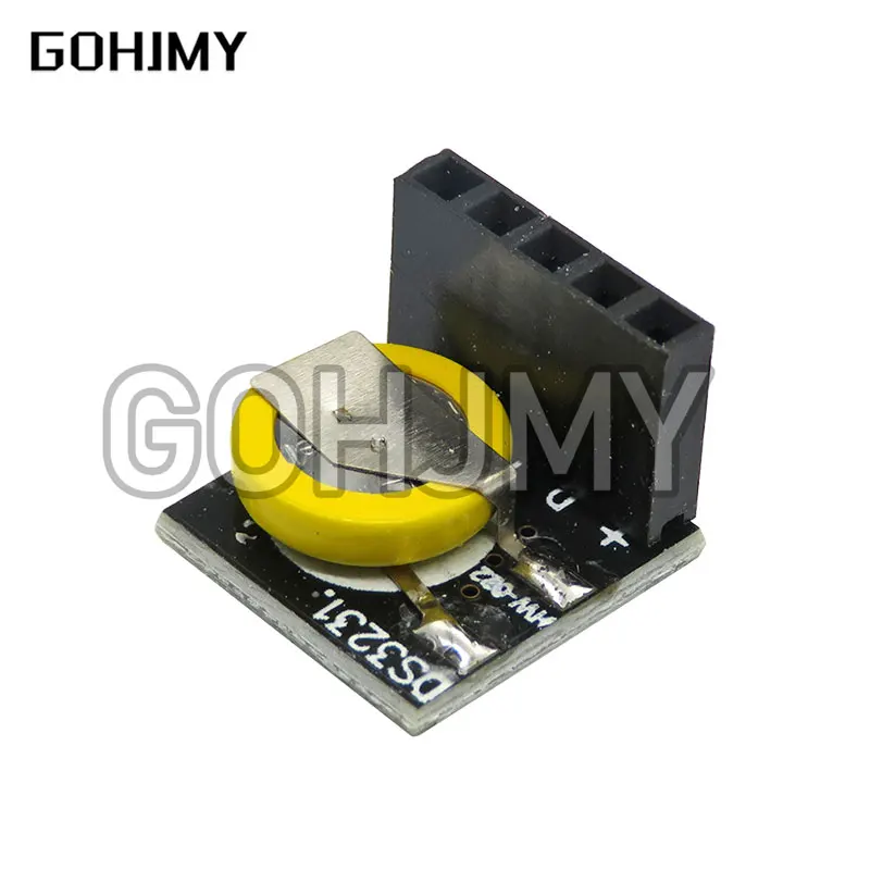DS3231 Echtzeituhrmodul für Arduino 3,3 V/5 V mit Batterie für Raspberry Pi