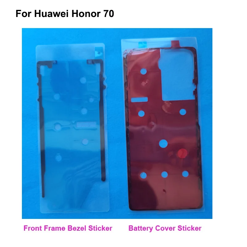 

Наклейка на заднюю крышку батарейного отсека для Huawei Honor 70, ЖК-экран, передняя рамка, рамка, 3 м, клей для Huawei Honor70, двусторонняя клейкая лента