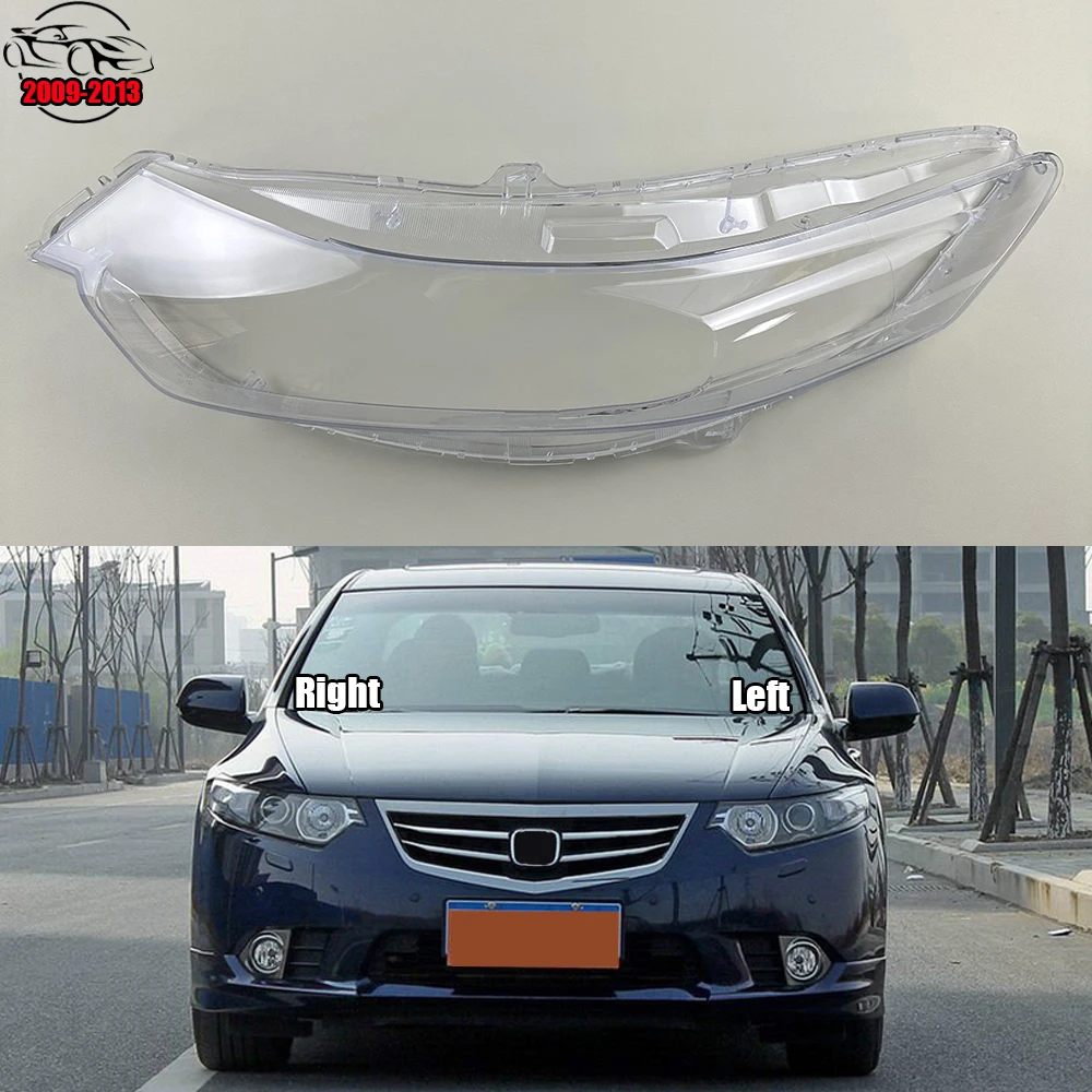 

For Honda Spirior 2009 2010 2011 2012 2013 Lampshade Headlamp Shell Lampmask Headlight Cover Transparent Shade Lens Plexiglass