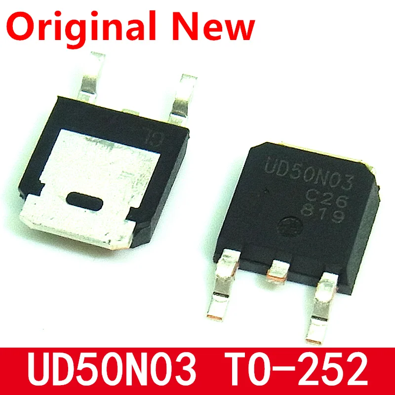 10 pz originale nuovo UD50N03 Unitpower field effect MOS-N tubo patch TO-252 30V 51A