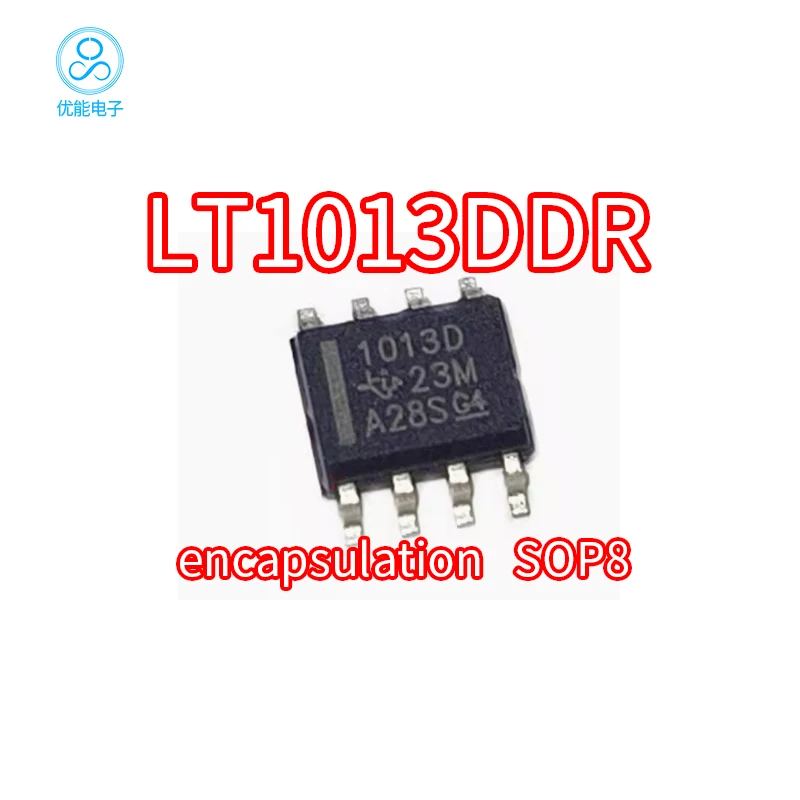 Imported LT1013DDR LT1013D silk screen 1013D patch SOP8 package precision amplifier